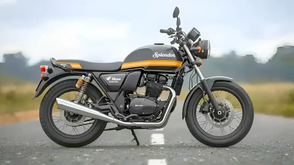 New Hero Splendor Electric Bike